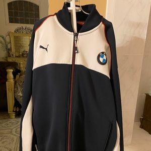 BMW zip up sweatshirt